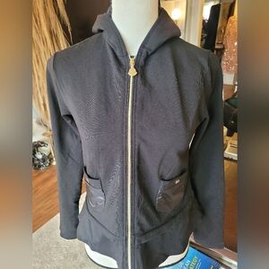 Moncler Black Hooded Utility Jacket NWT